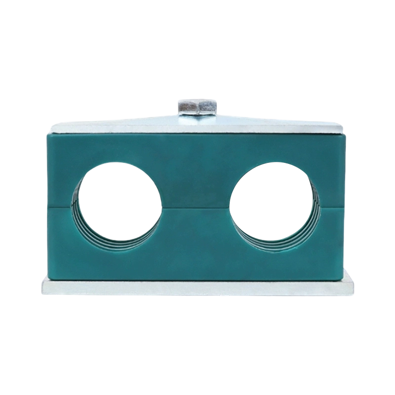 Завод поставляет легкие хомуты для труб с двумя отверстиями, морские гидравлические легкие пластиковые хомуты для труб, крепеж для хомутов для труб серии TTPG1