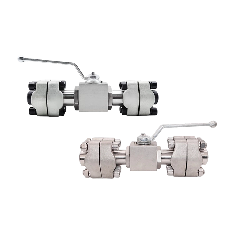 Шаровой кран высокого давления с фланцем BKH-SAE Сварка фланца SAE KHB-SAE-F6 F3 420 210 Фланцевый зажим