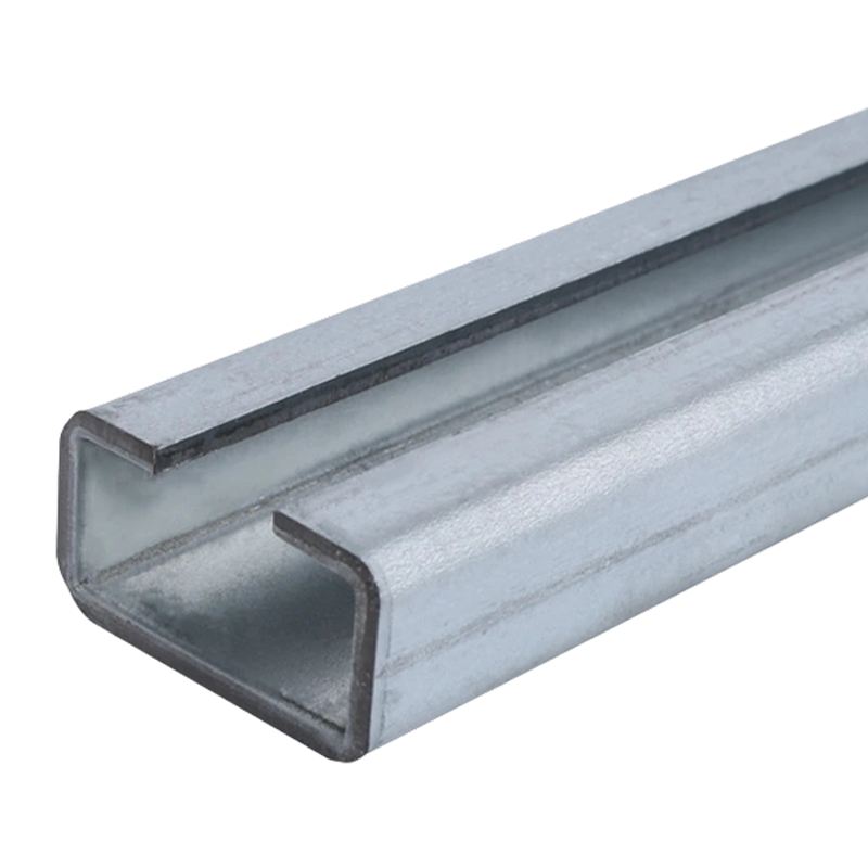 Направляющая для мобильного рельса с трубным зажимом, мобильный скользящий канал с С-образным каналом, направляющая из углеродистой стали/нержавеющей стали с отверстиями