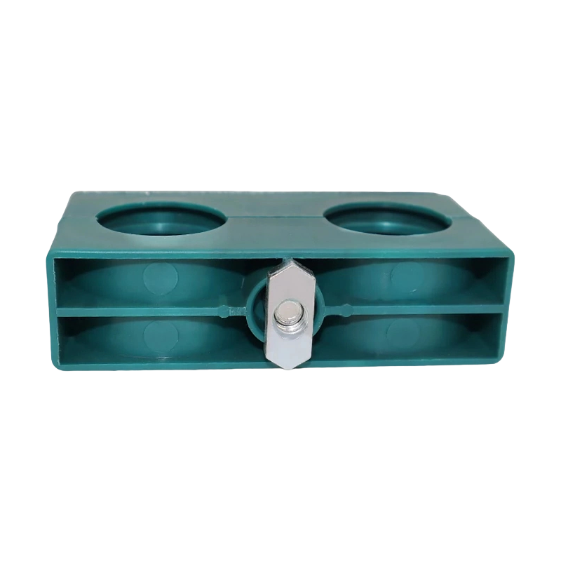 Легкий хомут для труб с двумя отверстиями, двойной пластиковый хомут для труб, хомут серии TTPG4 для крепления нефте- и водопроводных труб Легкий хомут для труб с двумя отверстиями, двойной пластиковый хомут для труб, хомут серии TTPG4 для крепления нефте- и водопроводных труб