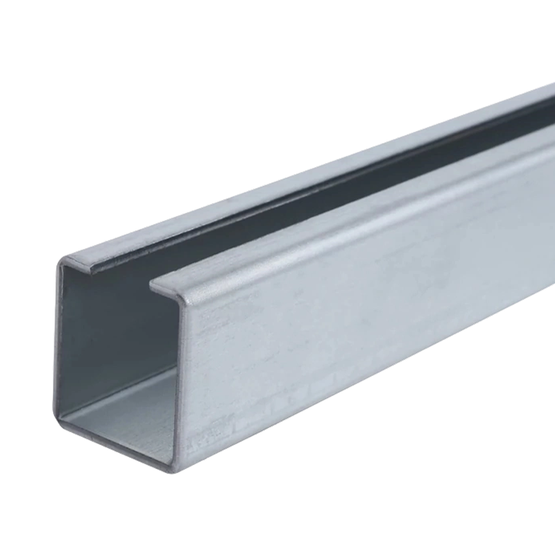 Направляющая для мобильного рельса с трубным зажимом, мобильный скользящий канал с С-образным каналом, направляющая из углеродистой стали/нержавеющей стали с отверстиями Направляющая для мобильного рельса с трубным зажимом, мобильный скользящий канал с С-образным каналом, направляющая из углеродистой стали/нержавеющей стали с отверстиями